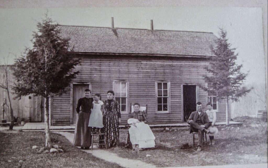 family in Harrison c. late 1800s