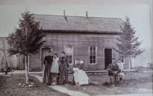 family in Harrison c. late 1800s